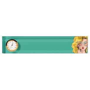 Girl #1 nameplate