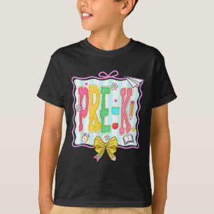 Girl 1st Day Of Pre-k Back To School Pre-kindergar T-Shirt