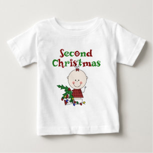 Girl 2nd Christmas Holidays Baby Kids Baby T-Shirt