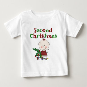 Girl 2nd Christmas Holidays Baby Kids T-Shirt