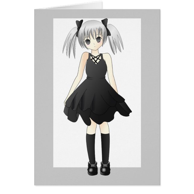 girl-309514  CUTE ANIME GOTH GOTHIC EMO STYLISH FA (Front)
