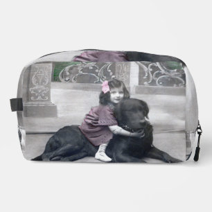 Girl and her Dog Dopp Kit