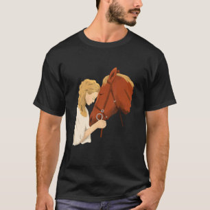Girl And Horse Friendship T-Shirt