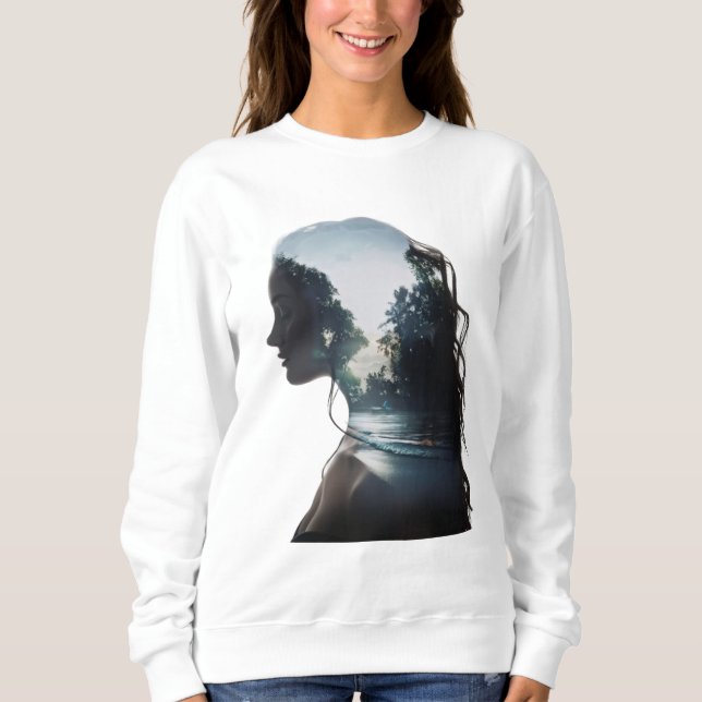Girl and Nature Sweatshirt (Front)