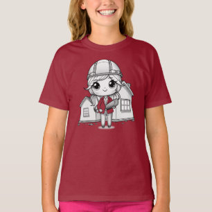 Girl Architect and Designer T-Shirt