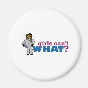 Girl Astronauts Magnet