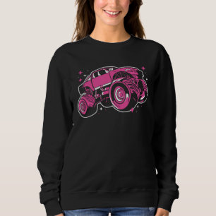 Girl Awesome Monster Truck Sweatshirt