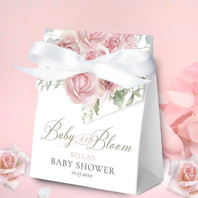 Girl Baby in Bloom Baby Shower Thank You Favour Box (Creator Uploaded)