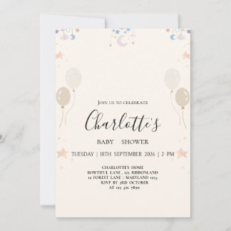Girl Baby Shower Invitation