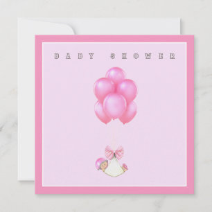 Girl Baby Shower Invitation