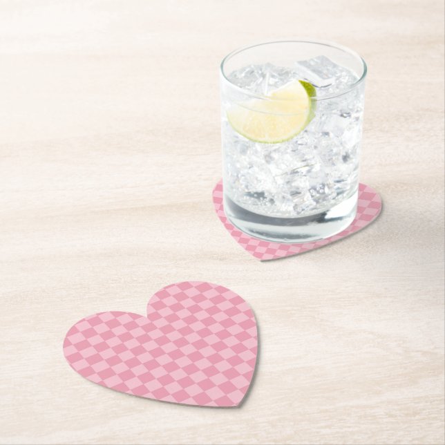 Girl Baby Shower Paper Coaster (Insitu)