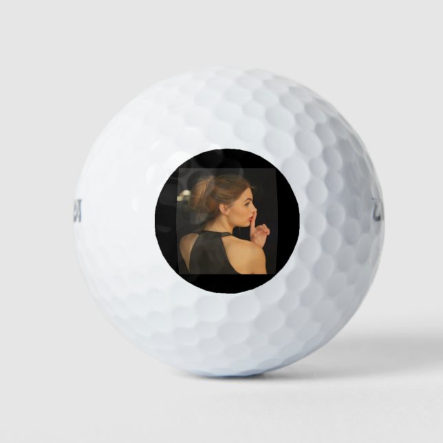 Girl Bachelor Party Golf Balls (Front)