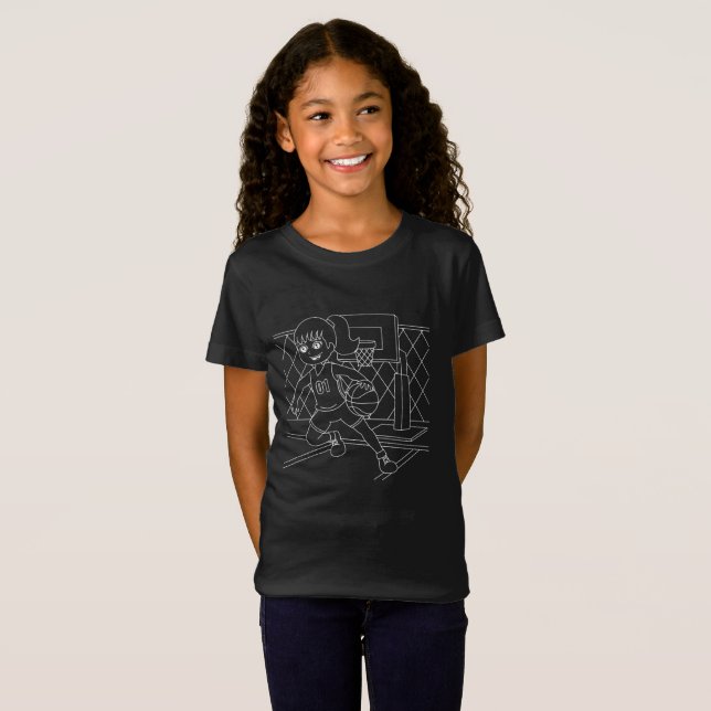 Girl Baller  T-Shirt (Front Full)