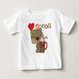 Girl Bear Cocoa Love Baby T-Shirt