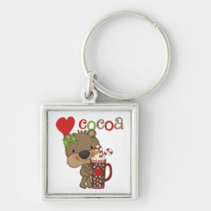 Girl Bear Cocoa Love Key Ring