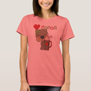 Girl Bear Cocoa Love T-Shirt