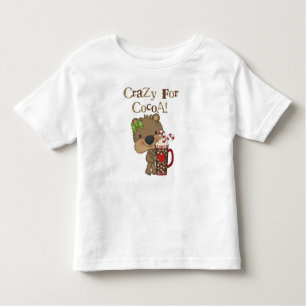 Girl Bear Crazy For Cocoa Toddler T-Shirt