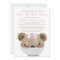 Girl Bear with Mask Drive By Baby Shower