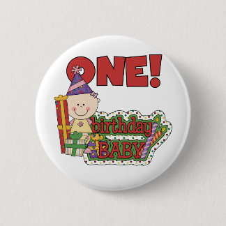 Girl Birthday Baby Tshirts and Gifts 6 Cm Round Badge