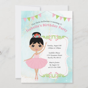 Girl Birthday Invitations
