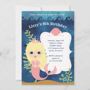 Girl Birthday Invitations
