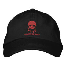 Girl Blood Sport Official Film Crew Hat -Blood Red