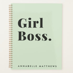 Girl Boss Babe Small Business Owner Planner