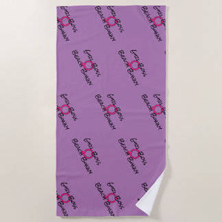 Girl Boss Beach Towel