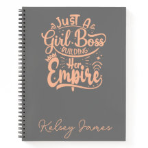 Girl Boss Building Her Empire Personalised