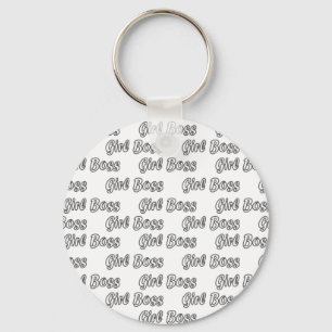 Girl Boss Empowered Lady Entrepreneur Key Ring