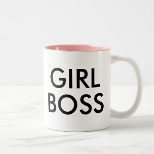 Girl Boss Funny Humour Slogan Mug