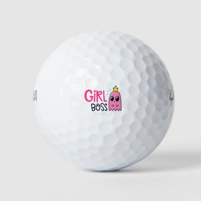 Girl Boss Golf Balls (Front)