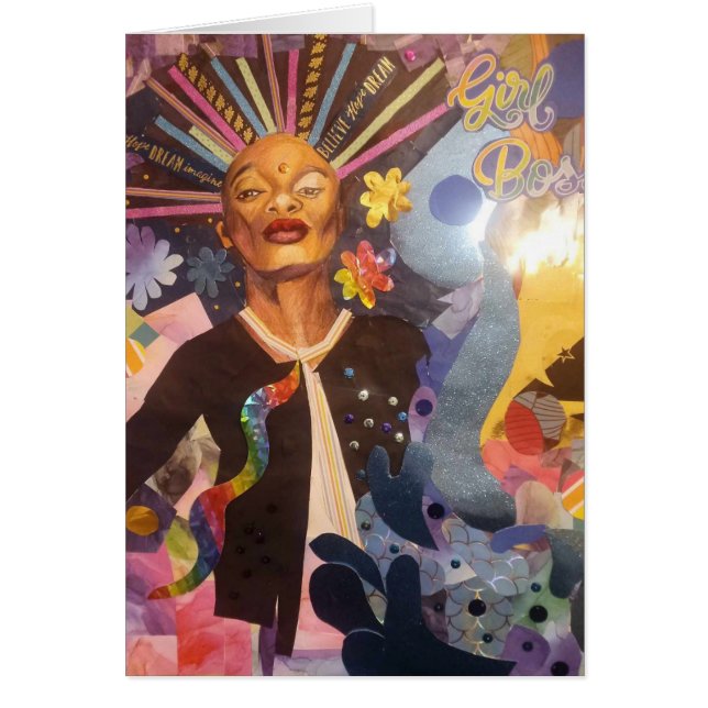Girl Boss Notecard (Front)