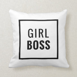 Girl Boss Pillow