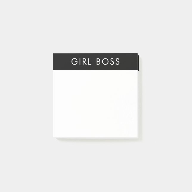 GIRL BOSS POST-IT NOTES (Front)