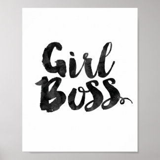 Girl Boss Poster