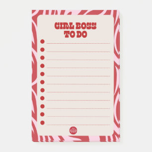 girl boss_To-do List Post-it Notes