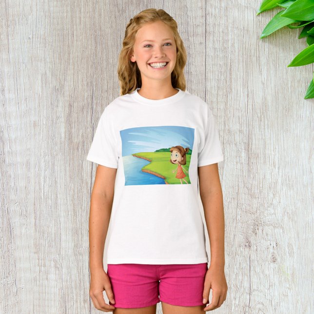 Girl By The River T-Shirt (Creator Uploaded)