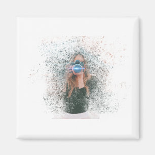 Girl Camera Magnet