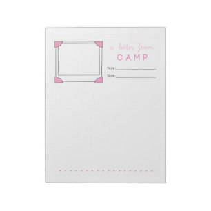 Girl Camp Stationery Camp Letter Notepad