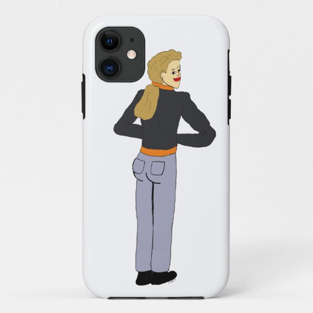 girl  Case-Mate iPhone case (Back)