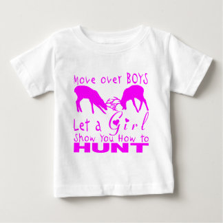 GIRL DEER HUNTING BABY T-Shirt