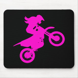 Girl Dirt Bike   Mouse Pad