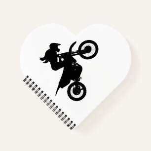 Girl Dirt Bike   Notebook
