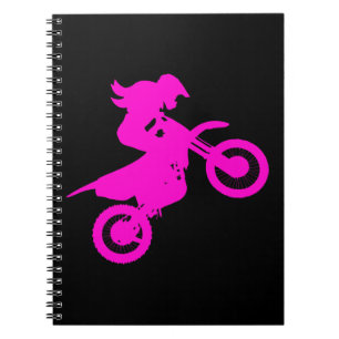 Girl Dirt Bike Notebook