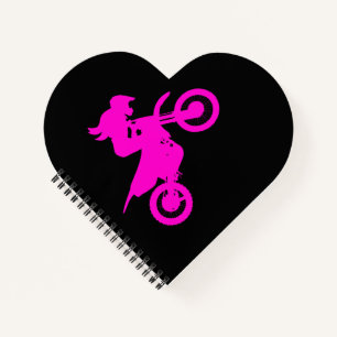 Girl Dirt Bike Notebook