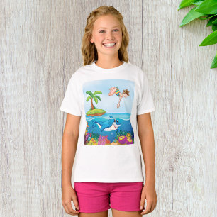 Girl Diving Into The Ocean T-Shirt