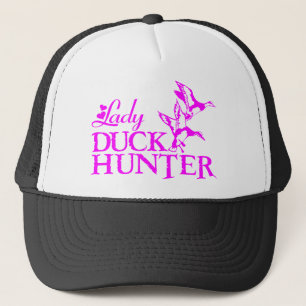 GIRL DUCK HUNTER TRUCKER HAT