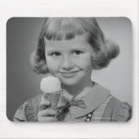 Girl Eating Ice Cream