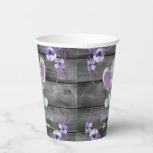 Girl Elephant Girl Paper Cups Shower Birthday